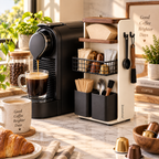 Zomelvia™ Side-Mount Coffee Machine Organizer