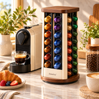 Zomelvia™ 360° Rotating Coffee Capsule Tower
