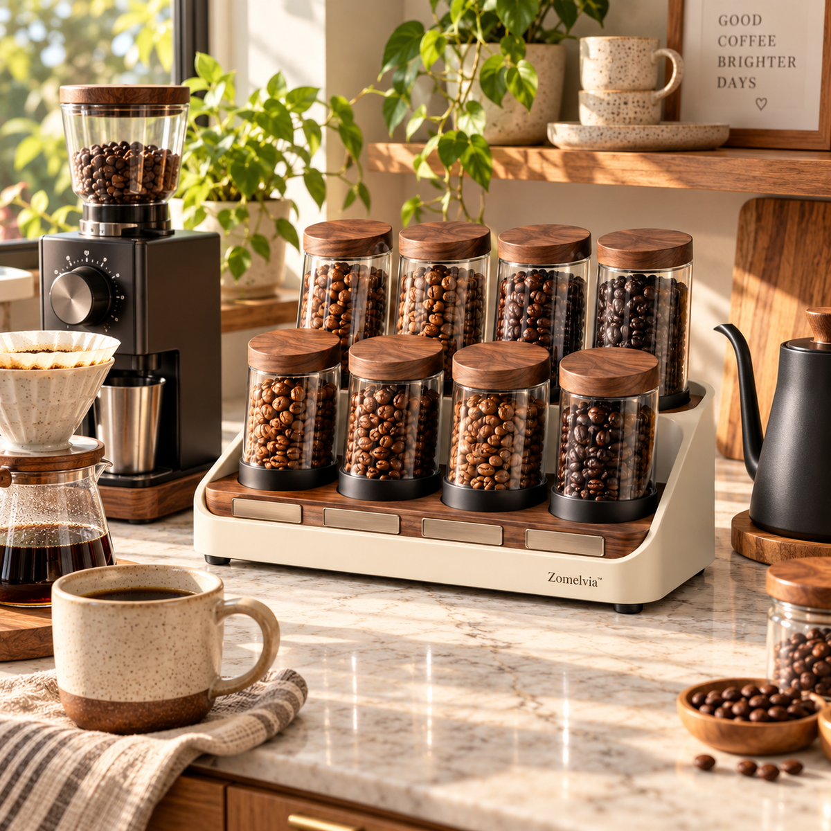 Zomelvia™ Bean Cellar Storage Rack